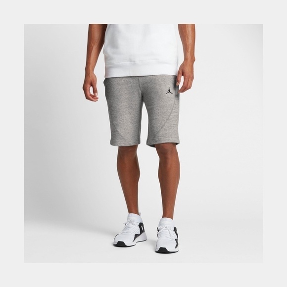 Jordan Other - Air Jordan Sportswear Wings Fleece Shorts Grey Men's Size Large